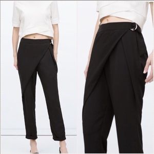 ❗️SOLD❗️ZARA Wraparound Front Pants